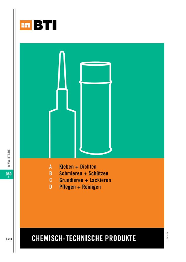 Chemische produkten o.a. lijmen en smeren