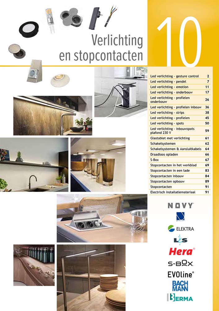 Verlichting en stopcontacten