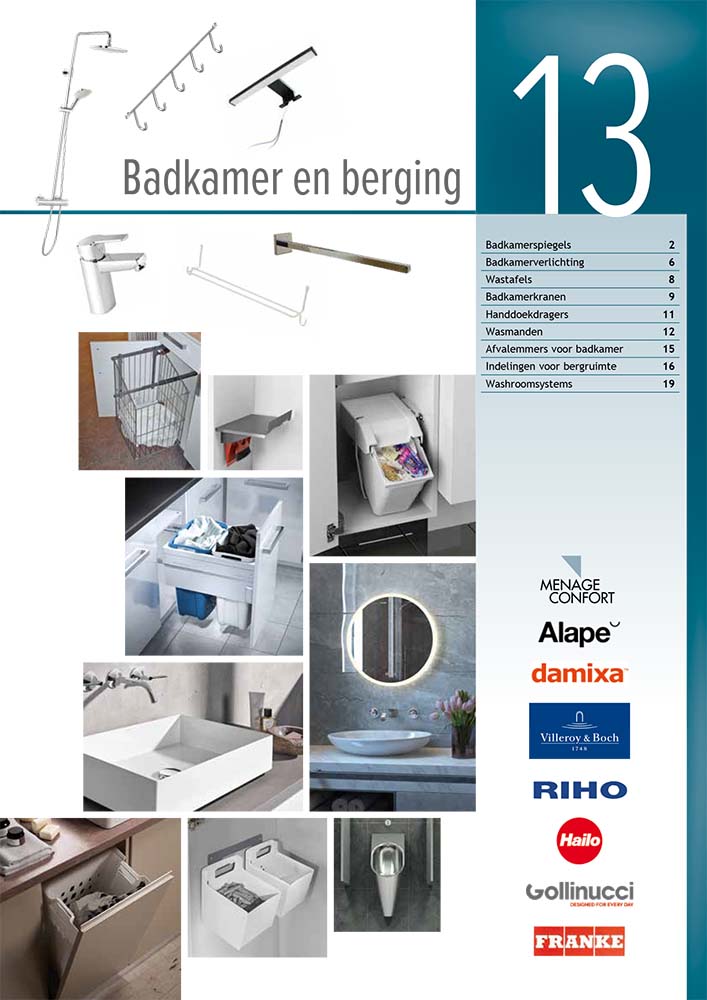 Badkamer en berging